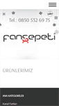 Mobile Screenshot of fansepeti.com